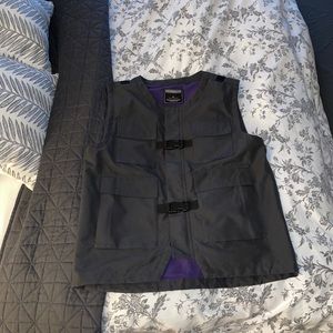 Analog fleece lined utility vest